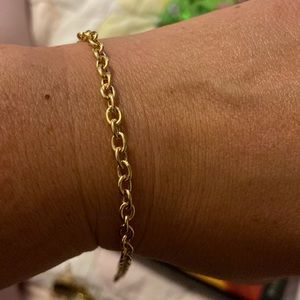 14k 7 inch yellow gold bracelet